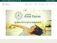 Tablet Screenshot of monamedanse.com